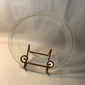 Pyrex Clear Baking Pie Plate 209 23 CM Corning USA